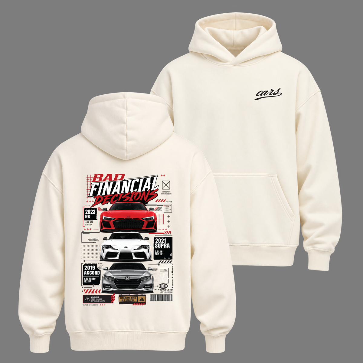 Car Trio Hoodie