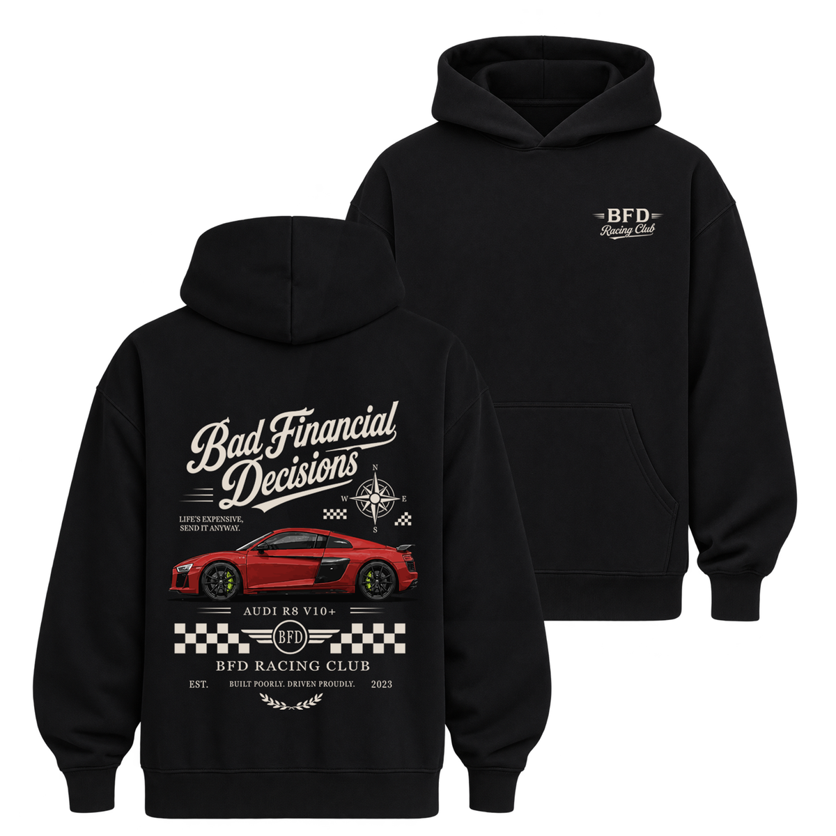 R8 Racing Club Hoodie